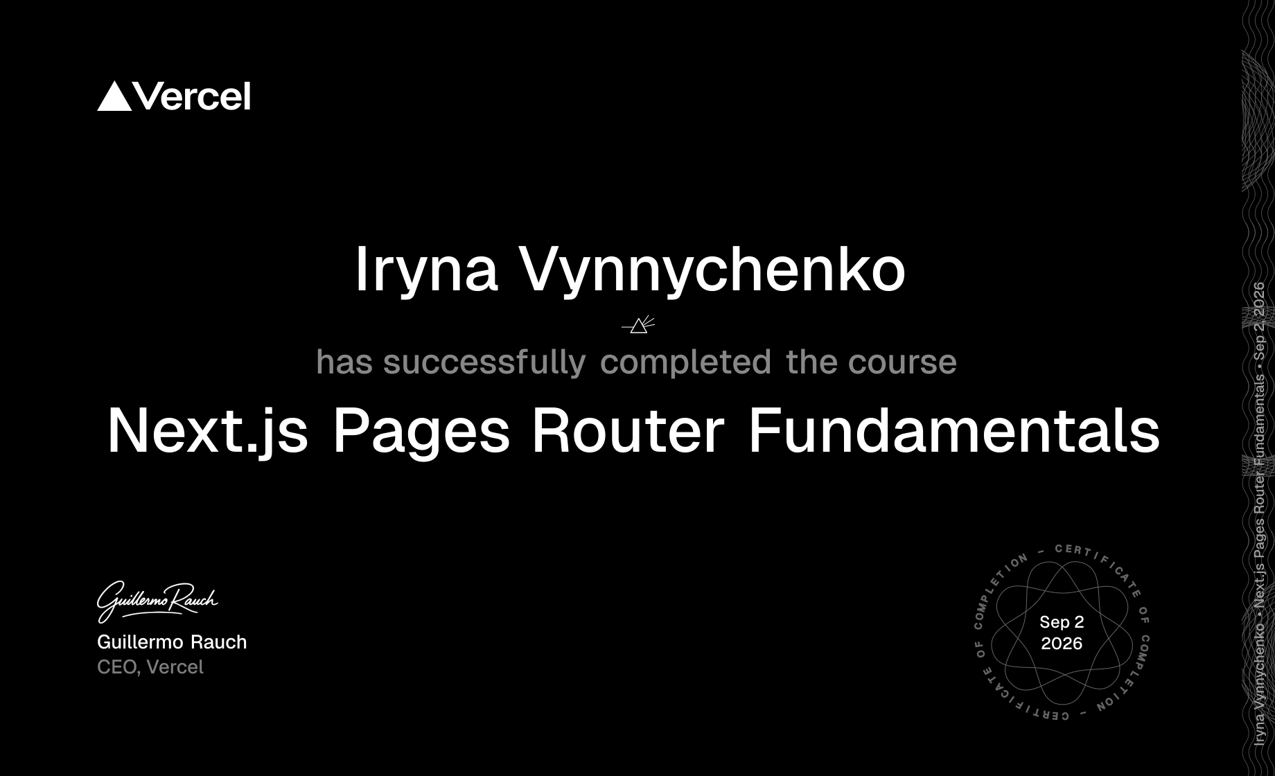 Next.js Pages Router Fundamentals