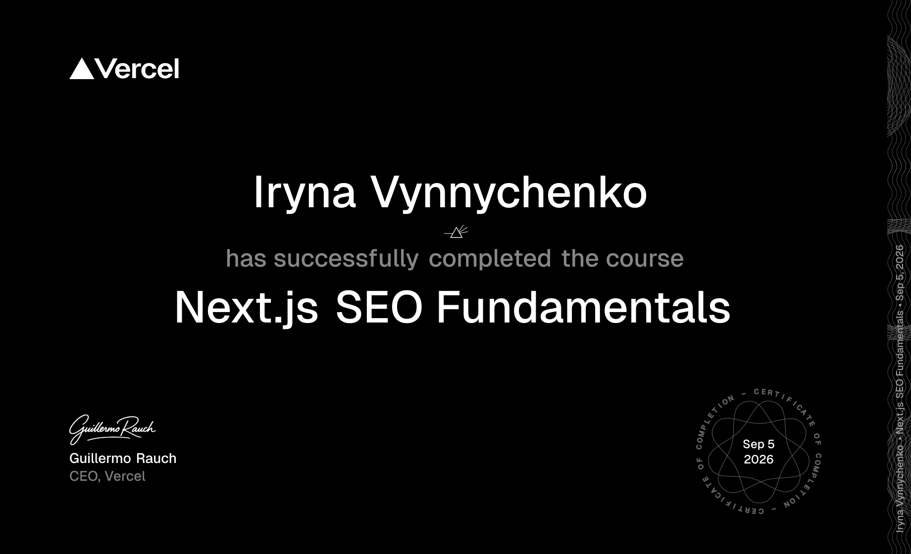 Next.js SEO Fundamentals